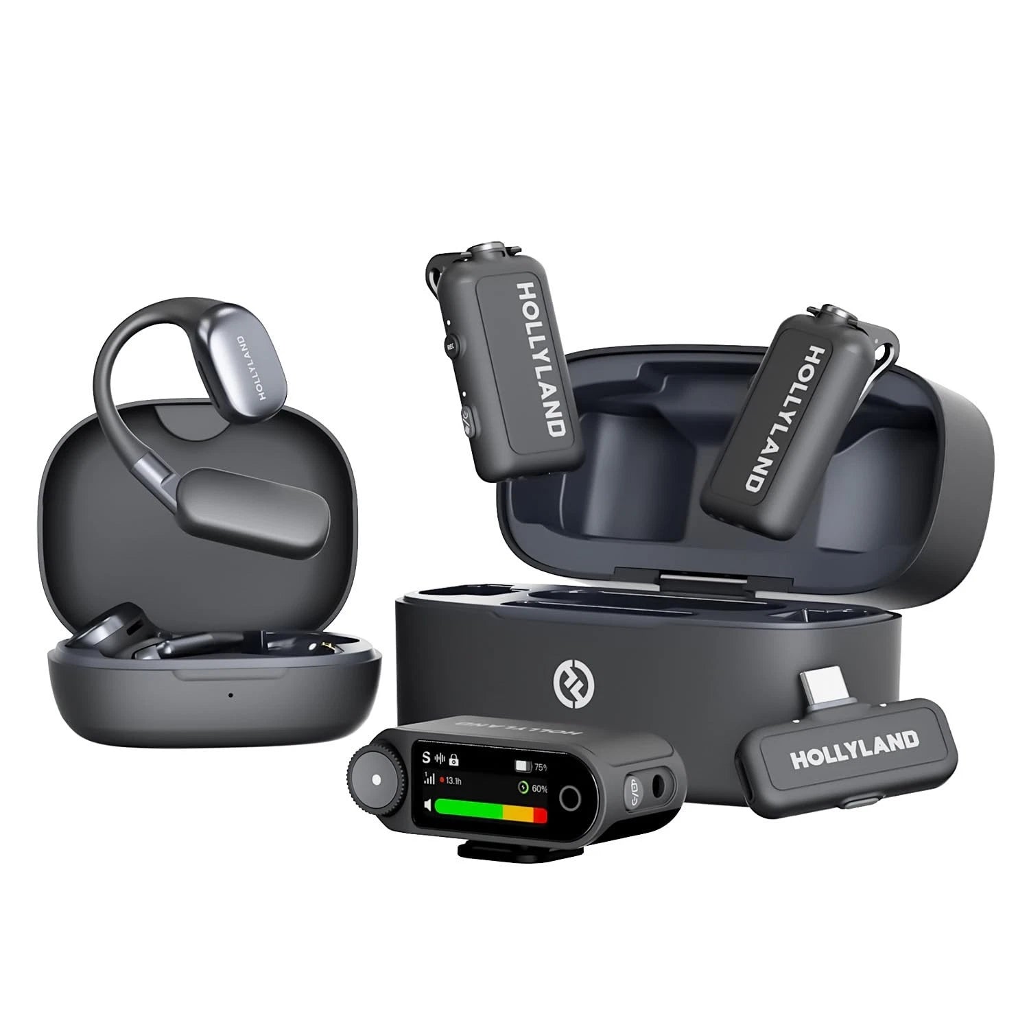 Hollyland Lark Max 2 wireless microphone system for content creators